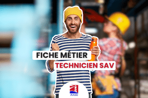 Technicienne SAV en intervention