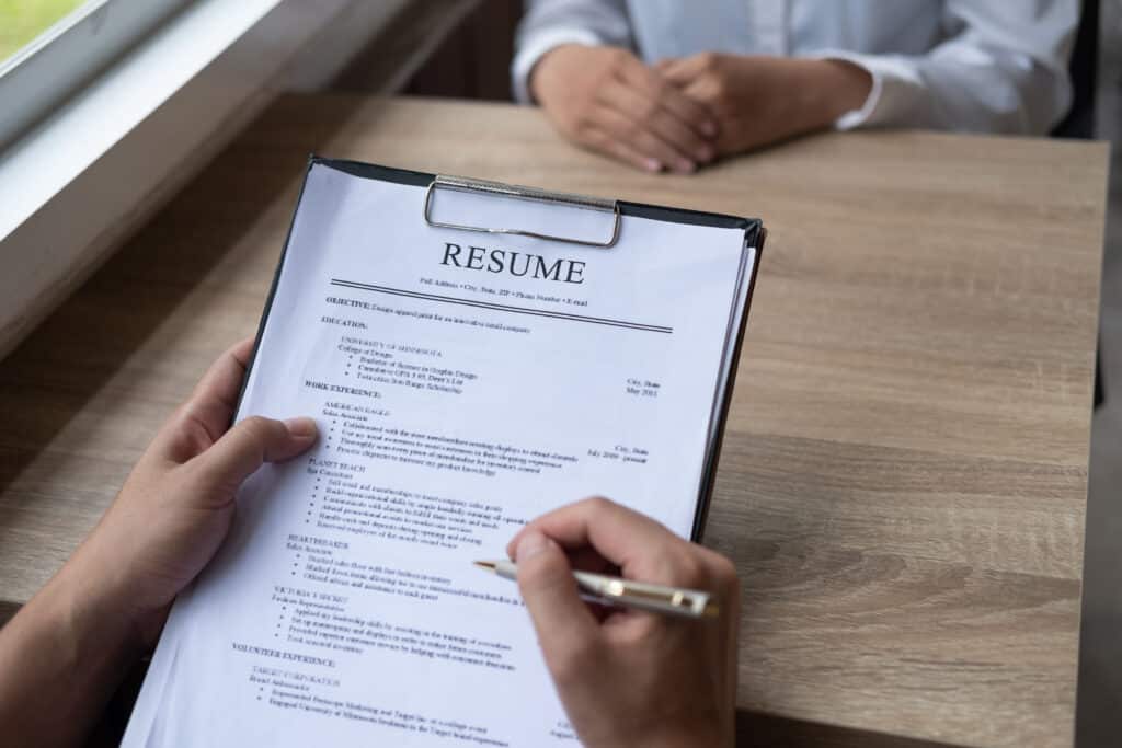 resume