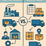 différence logistique et supply chain