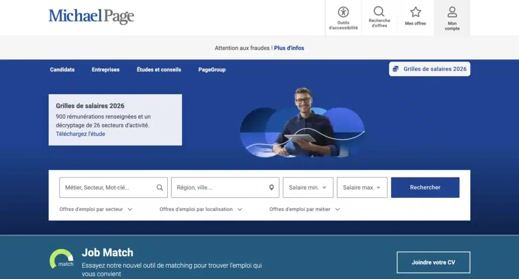 cabinet de recrutement Michael Page