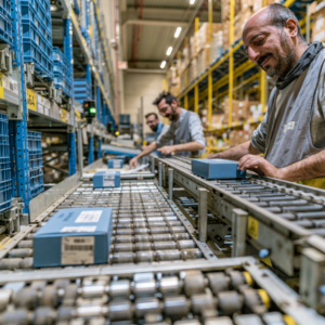 entrepot logistique mécanisé