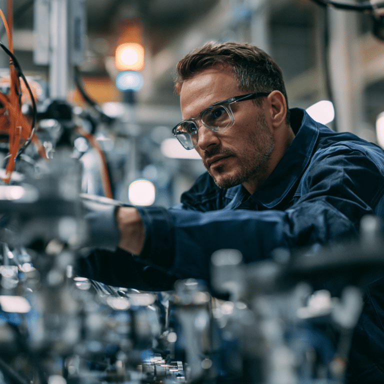 les vêtements d'un technicien de maintenance